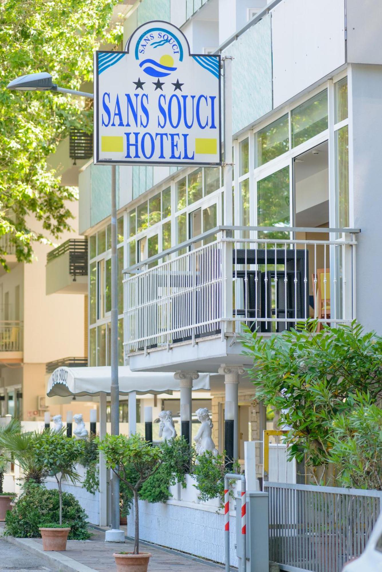 Hotel Sans Souci リミニ エクステリア 写真